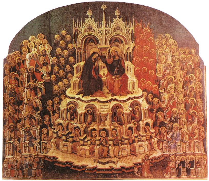 JACOBELLO DEL FIORE Coronation of the Virgin sf